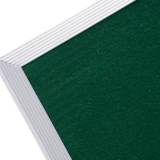 Quadro Feltro Verde Moldura Alumnio 1,20x2,00 cm AxL Z3302 ZQBSOL