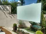 Pelcula de Projeo com Vidro Dual Film Screen W100 16:9 2.21X1.24 Z952 Branca Dual Screen 