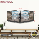 SUPORTE TV PAREDE ARTICULADO 180 INCLINAO 8 26 / 75 A02V4N PRETO ELG