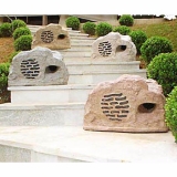 Caixa de Som para Jardins Pedra pd-6 soundstone