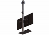 Suporte TV Teto Inox escovado 87/1,27 Prateleira