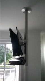 Suporte TV Teto c/Prateleira 330 32