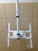 Suporte para TV branco de Teto C/ Giro 360 