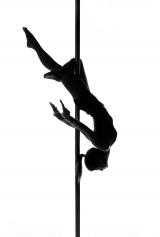 Barra Pole Dance Inox Polido Brilhante removvel 