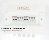 KIT Fotovoltaico 2,72kWp 8 Painis solar Half-Cell