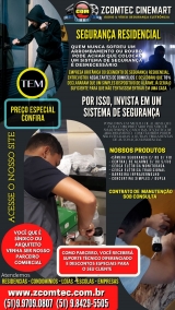 Instalao 4 Cmeras FullHD Intelbras + Microfone 