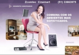 Amplificador Slim 2000 C/ Radio FM / Usb /Sd Card Controle Remoto 120W Frahm