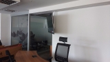 Trilho TV Movimentador Horizontal manual Z3028 Giro 360 4mts 26/65 Led Lcd  Pt Br
