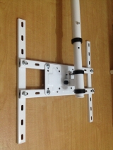 Suporte para TV de Teto C/ Giro 360 10/55 Telescpico Z3169 Branco