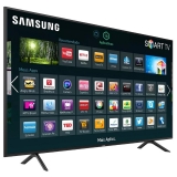 Smart TV 50 LED 4K UHD Samsung NU7100, 3 HDMI, 2 USB,Preto Steam Link  UN50NU7100GXZD