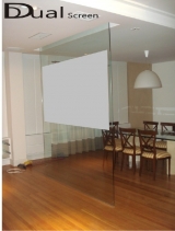 Pelcula de Projeo Dual Film Screen W84 16:9 1.85X1.04 Z3164 Branca Dual Screen