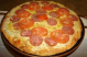 Forma de pizza em pedra sabo  de 40 cm sem alas e sem aro