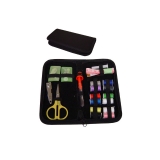Kit costura c/ estojo de nylon (17 x 8,5 x 2,5 cm)