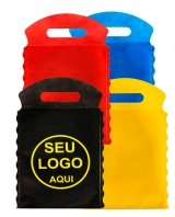 Lixeira em TNT 17,5x26 Personalizada com seu logo 