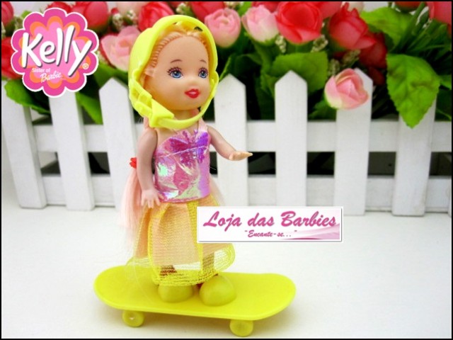 Roupa + Sapato Boneca Kelly Chelsea Evi Love Irmã Barbie 06