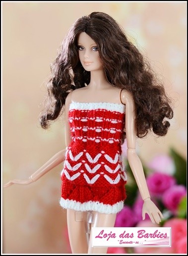 Crochê Mania - Leny Fashion: Roupas de boneca Barbie em crochê