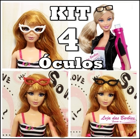 Roupinha Para Boneca Tipo Barbie mas Acessórios Kit Com 32pç - Loja Ortsac