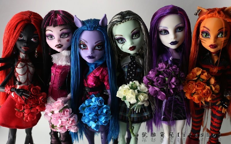 Buquê De Flores Para Monster High * ESCOLHA a COR ! por R$24,90