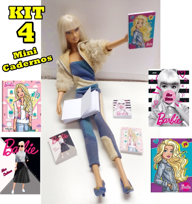 Kit *NOIVA CLÁSSICA* Para Barbie (3 Peças) [Branco] por R$29,90