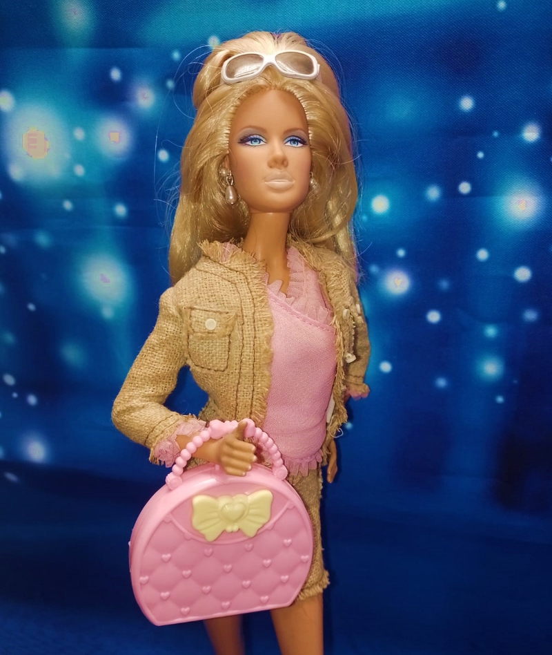 Roupas Barbie Crochê + Bolsa, Brinquedo Barbie Nunca Usado 62227861