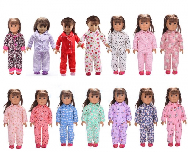 Roupa Boneca American Girl Reborn Our Generation Pijama 08