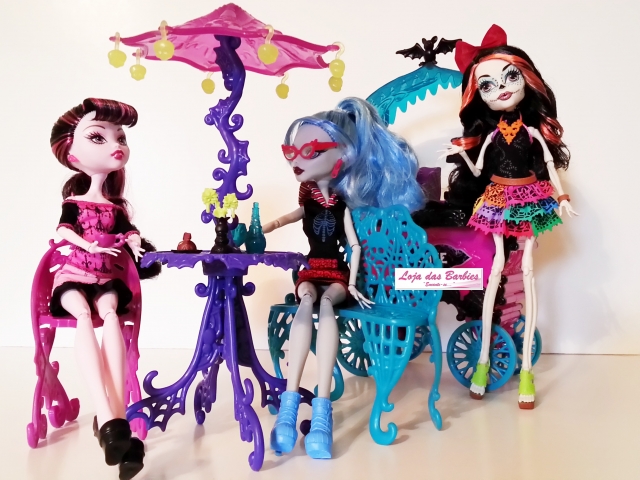 Kit 5 Miniaturas Comidinhas para Barbie Monster High Susi