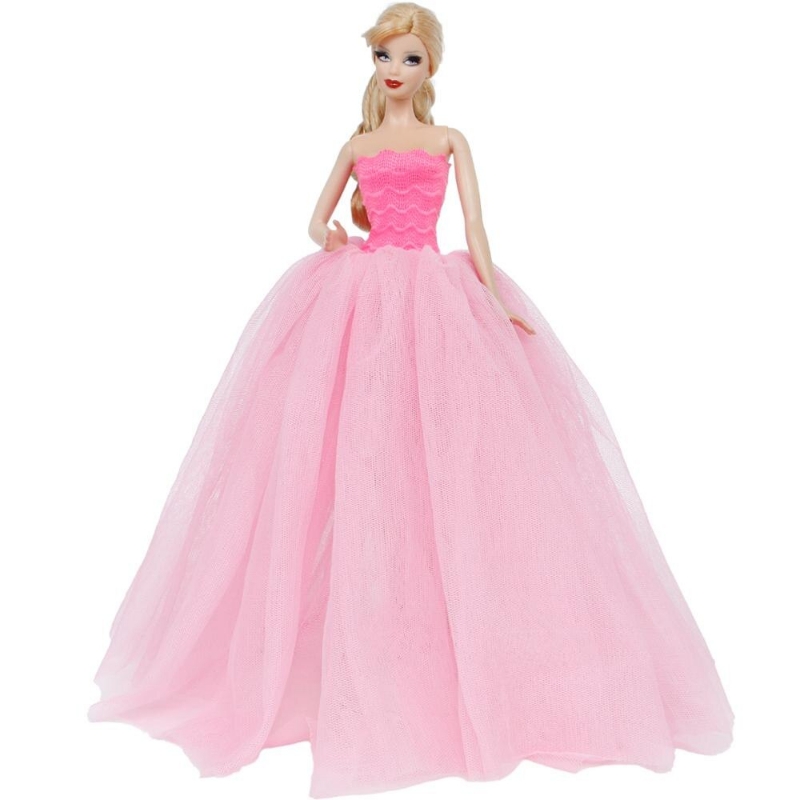 Vestidos E Roupinhas De Luxo Para Barbie + Par De Sapatos ! - R$ 13,50