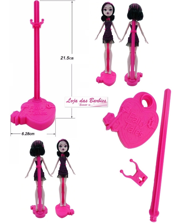 Suportes para bonecas Monster High Masculino e Feminino