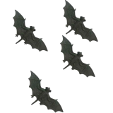Cartela 4 Mini Morcegos