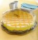 Linha Flower Torta Grande - 2Kg Ref: G 60F  Dimenses Int: 295x95mm Ext: 356x105mm. VENDA MNIMA NESSE PREO 10 UN.