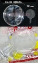 Balo Bubble Bobo Balloon tamanho 18 centmetros VENDA MNIMA NESSE PREO 50 UN (Preo para balo Vazio)