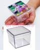 Caixinha Acrlica Tamanho 5x5x4cm VENDA MNIMA NESSE PREO 50 UN