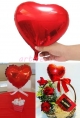 Balão tamanho  9 polegadas +- 20 cm modelo Coração Cor Vermelho VENDA MÍNIMA NESSE PREÇO  6 UN