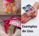 Caixinha Acrlica Tamanho 5x5x4cm VENDA MNIMA NESSE PREO 50 UN