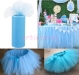 Rolinho de Tule/Tutu cor Azul com 22 metros de comprimento e 15 cm Largura