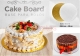 Base para Bolo Cake Board Redonda com Dimetro de 280mm (28cm) Cor Dourada VENDA MNIMA NESSE PREO 6 UN