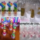 Tubete tampa Incolor Transparente Tamanho 13 cm (Venda mnima 10 unidades)