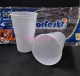 Copo Plstico Descartvel 300 ml Cor Branco Qualidade Premium Pacote com 50 unidades.