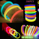 *Pulseira Neon Party, Tubo com 100 Unidades de 7 Cores Variadas.