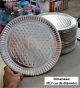 Bandeja redonda/Prato de Papelo Laminado P6 com 30,7cm de dimetro un