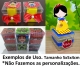 Caixinha Acrlica Tamanho 5x5x4cm VENDA MNIMA NESSE PREO 50 UN