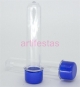 Tubete tampa Azul Tamanho 13 cm VENDA MNIMA NESSE PREO 50 UN