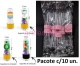 Tubete tampa Rosa Tamanho  8 cm VENDA MNIMA NESSE PREO 50 UN