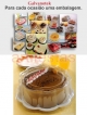 Linha Flower Torta Pequena - 1,5Kg Ref: G 50F  Dimenses Int: 230x95mm	 Ext: 291x105mm. VENDA MNIMA NESSE PREO 10 UN.