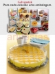 Linha Flower Torta Grande - 2Kg Ref: G 60F  Dimenses Int: 295x95mm Ext: 356x105mm. VENDA MNIMA NESSE PREO 10 UN.