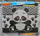 Painel/Cenrio em TNT temtica Panda tamanho 1,40mts x 1,03 mts
