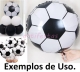 Balo tamanho 18 polegadas +- 45 cm modelo Redondo Bola de Futebol