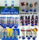 Tubete tampa Azul Tamanho 13 cm VENDA MNIMA NESSE PREO 50 UN