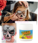 Pintura/ Tinta Facial Lquida Branca frasco com 15 ml
