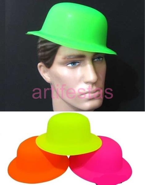Chapéu de Plástico Coquinho Neon